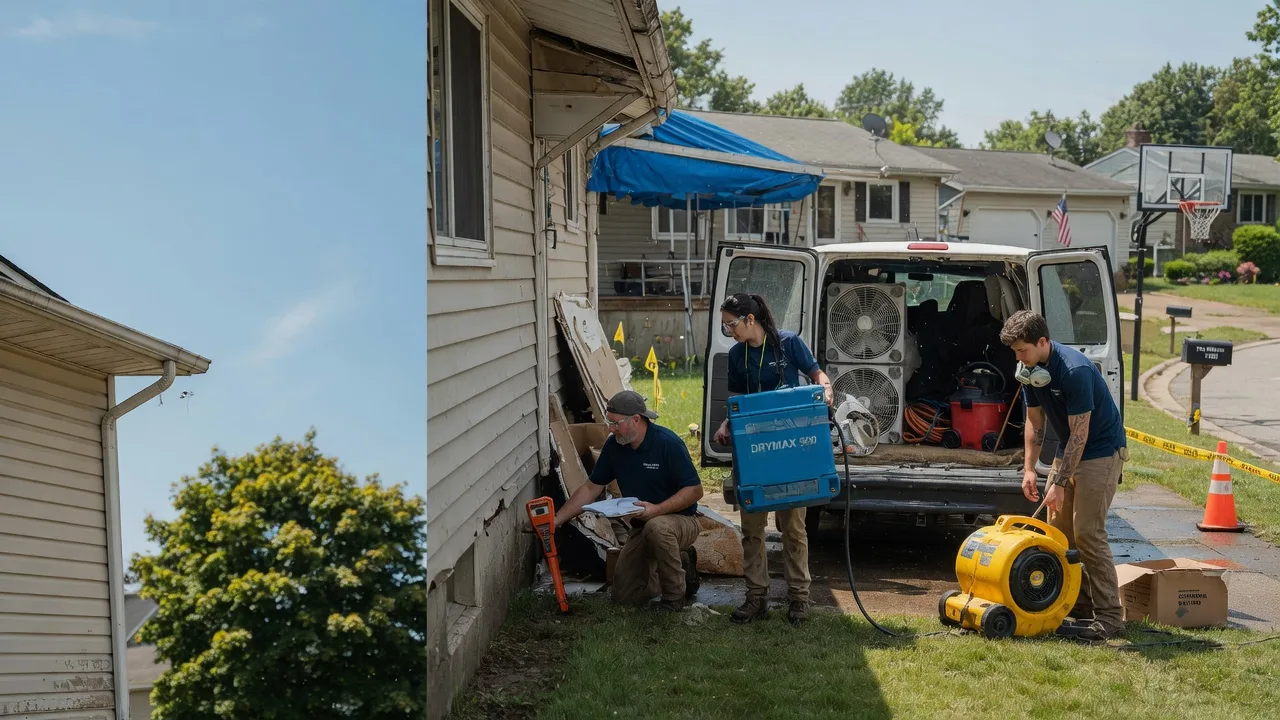 Ceiling Leak Cleanup in Foxburg, PA near me